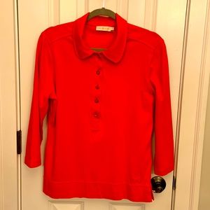 Tory Burch pullover, 100% cotton $60